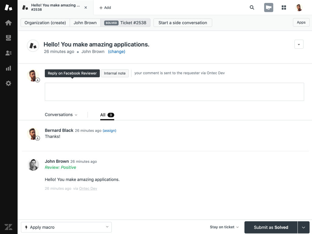 Facebook Reviews screenshot 1